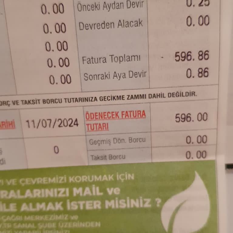 Kocaeli Büyükşehir Belediyesi Yüksek Gelen Su Faturası