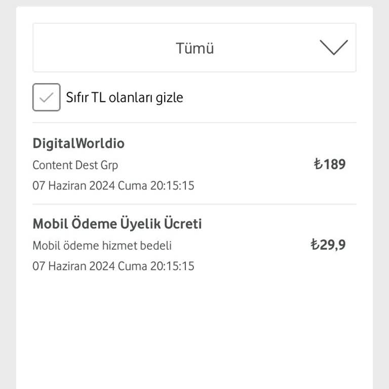 Vizyon Elektronik Para Digital Worldio Abonelik Ücret İadesi Talebi