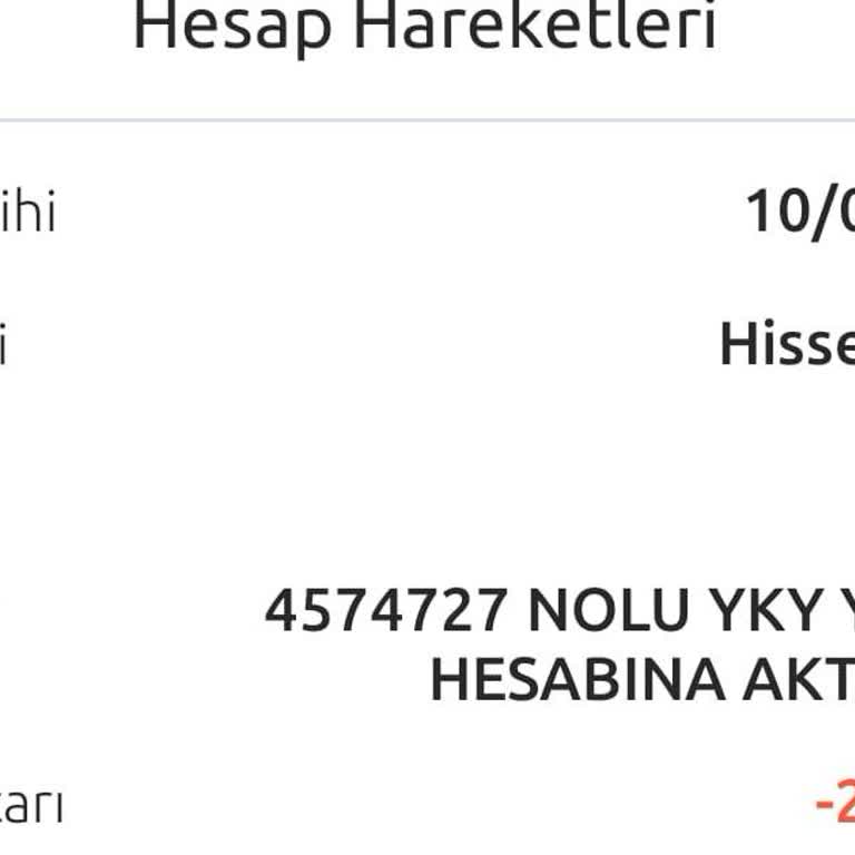 Yapı Kredi Bankası Yatırım Hesabı Adı Altında Para Kesintileri