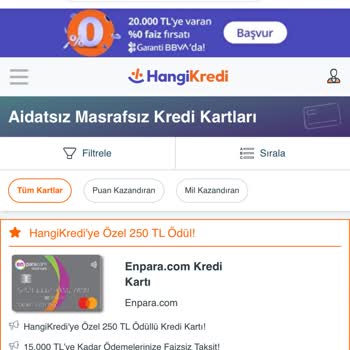 Enpara Kredi Kartı Ekstre İndirimi