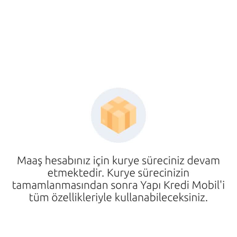 Yapı Kredi Bankası Kartımı Teslim Almama Rağmen Mobil Uygulamaya Giremiyorum