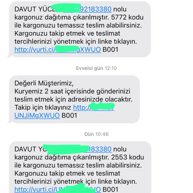 Yurtiçi Kargo İnsanlarla Alay Ediyor