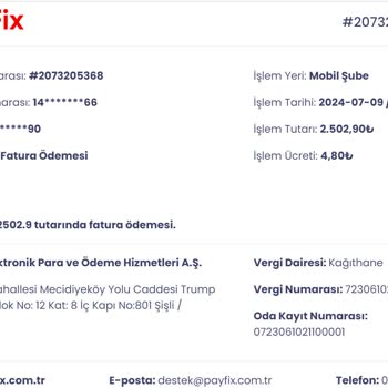 Payfix Fatura Ödemesi Yaptım Hattım Hala Kapalı