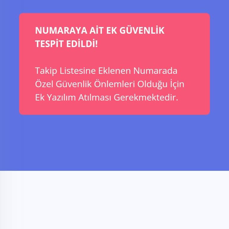 Yıldız Yazılım Hizmetleri Telefon Takip İptali