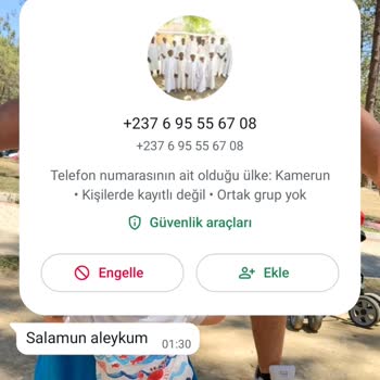 WhatsApp Üzerinden Yabancı Numara Tarafımı Rahatsız Ediyor