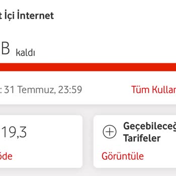 Vodafone Haksız Fatura Yansıtılması