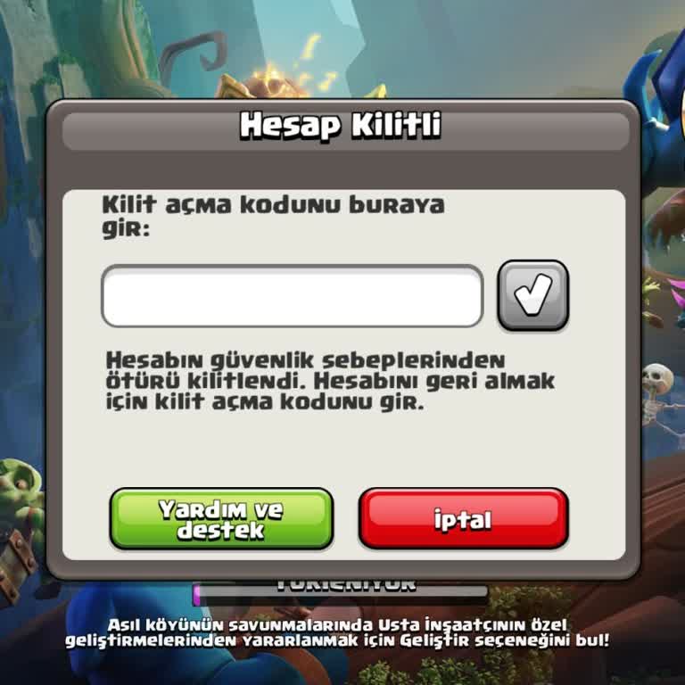 Supercell Hesabıma Başkası Erişim Sağlıyor