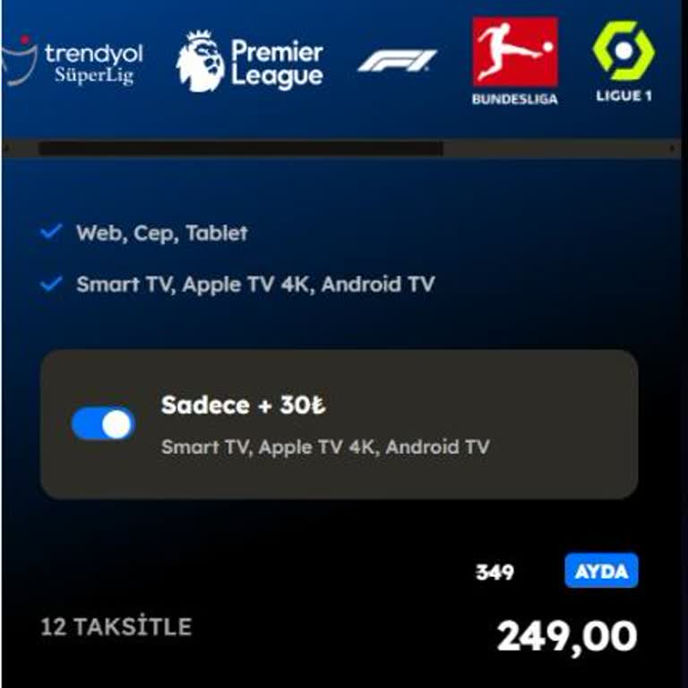 TOD TV Super Full Package Purchase Error