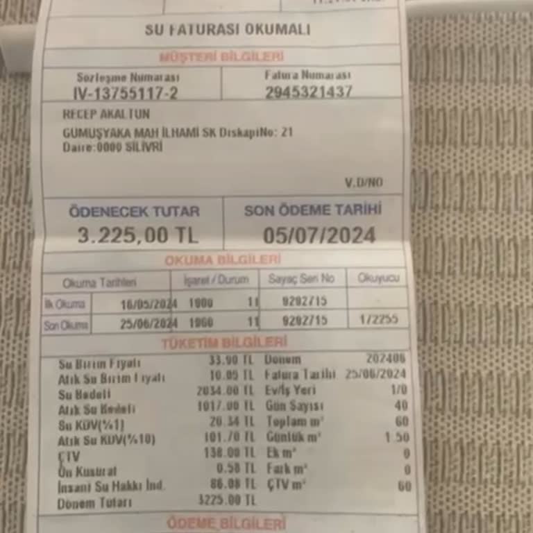 İSKİ Su Fatura İtirazım