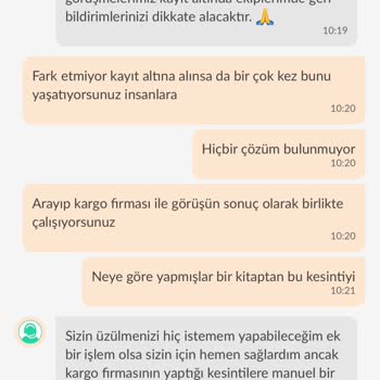 Dolap Sürat Kargo Ve Dolap Uygulaması Kargo Ücretini Benden Kesti