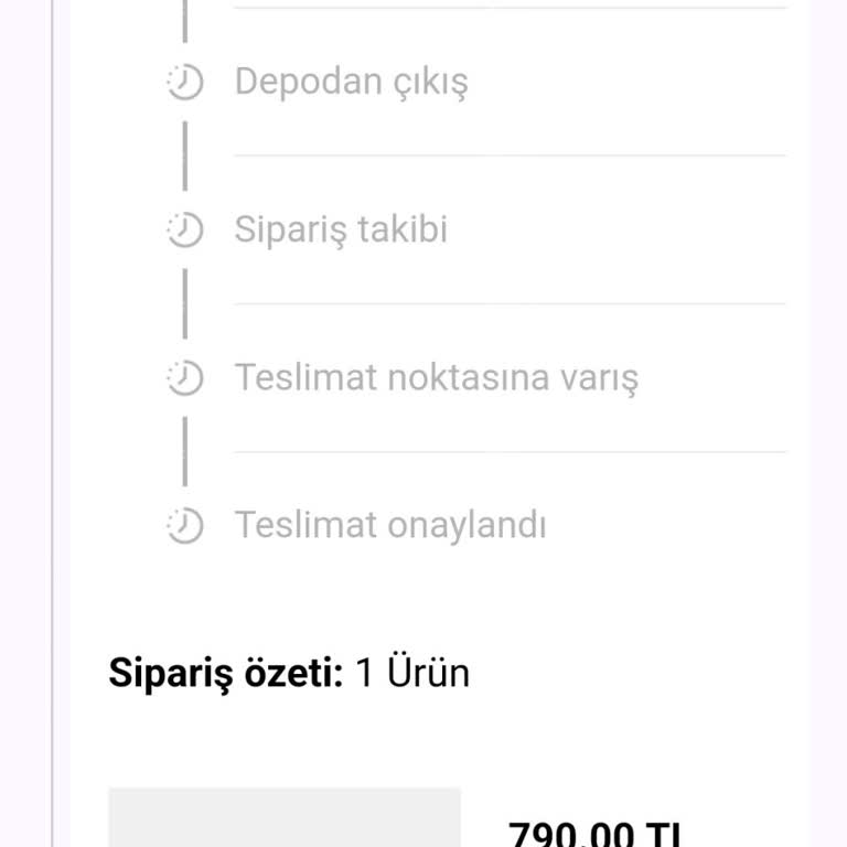 Bershka Siparişim Gelmiyor, Bilgi İstiyorum
