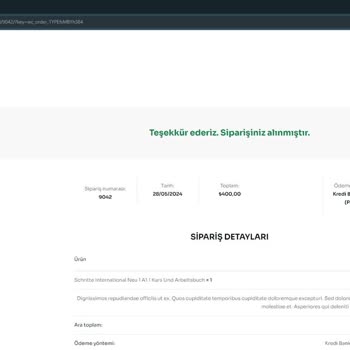 Universitekitaplari.com Siparişi Göndermiyor