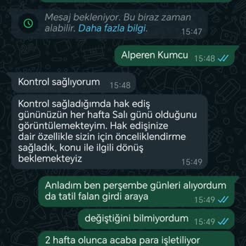 Paymes 1 Aydır Hakedişleri Yatırmıyor
