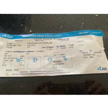 Ajet Fazladan Alınan Bagaj Ücreti İadesi