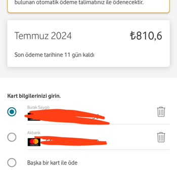 Vodafone Tarife Yenileme Süreci