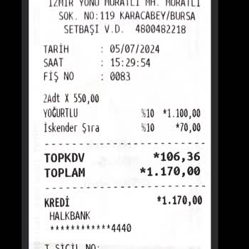 Muratlı Kebapçı İskender'de Sinekli Yemek Servisi