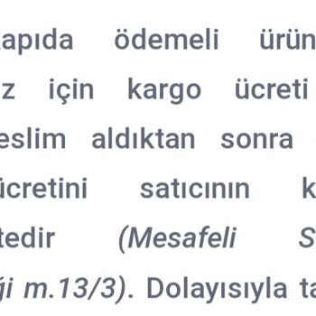 Watsons Alınmayan Ürünün Kargo Ücreti Tahsili