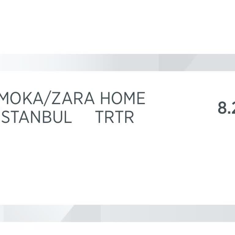 Moka Zara Home Kredi Kartımdan Para Çekmiş
