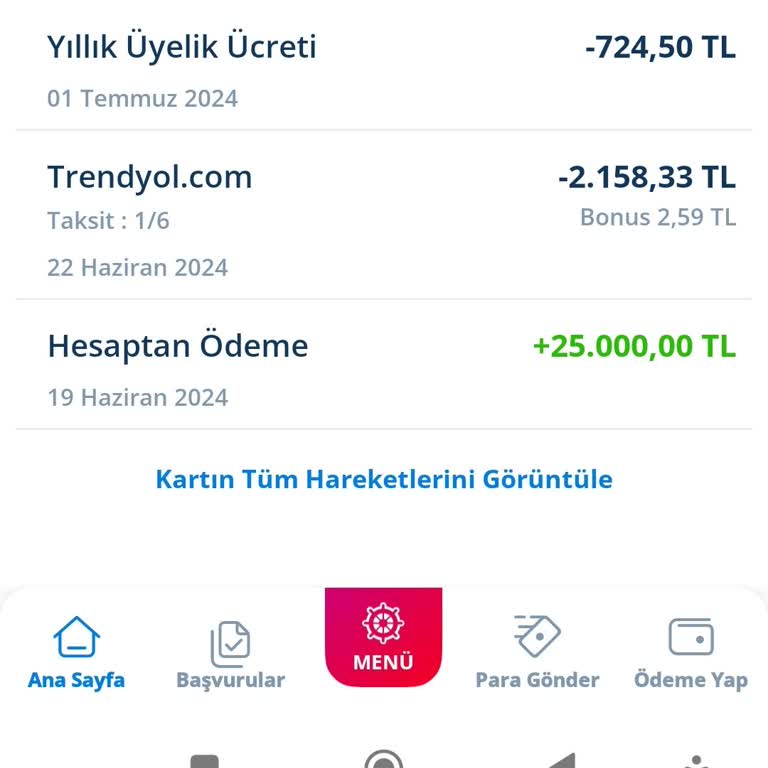 Denizbank Yıllık Kart Ücreti