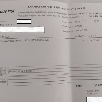 Arçelik Klima Siparişi: Büyük Firma, Büyük Hayal Kırıklığı