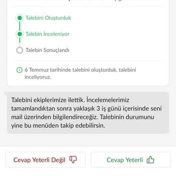 Trendyol Ücret İadesi Yapmaması