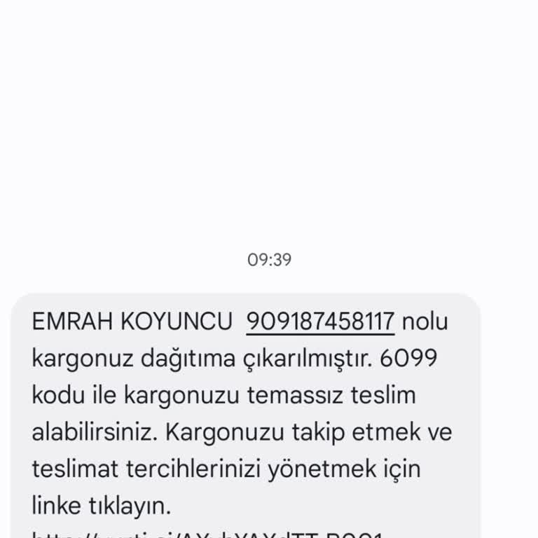 Yurtiçi Kargo Gitmeyen Gönderi İstenen Para