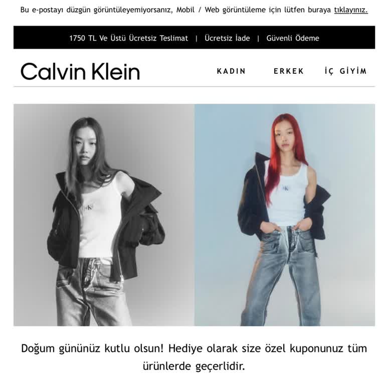 Calvin Klein Doğum Günü Kodu Sorunu