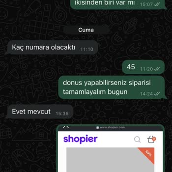 Shopier/vegaspor Hatalı-eksik Ürün