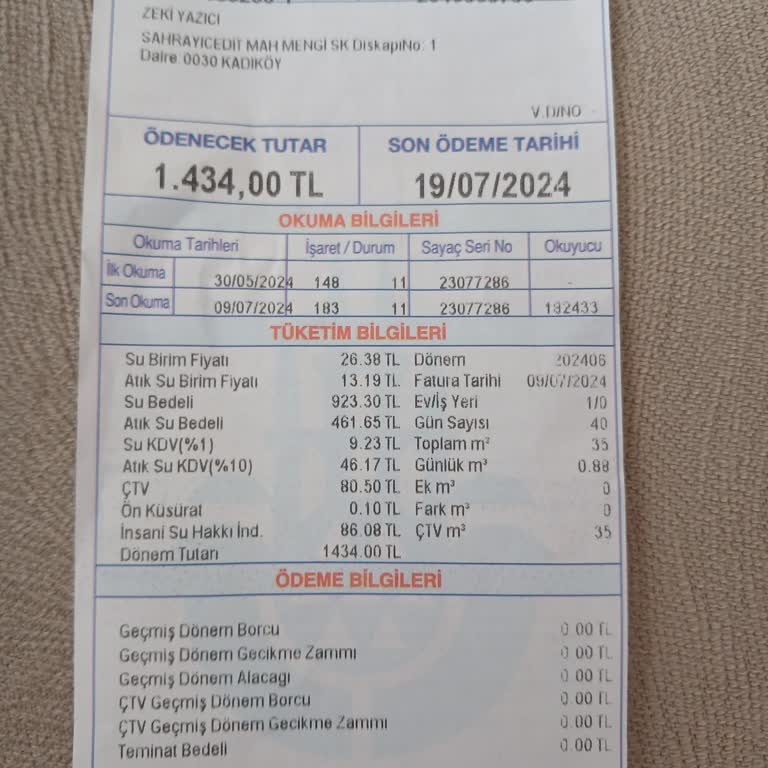 İSKİ Fatura İtiraz