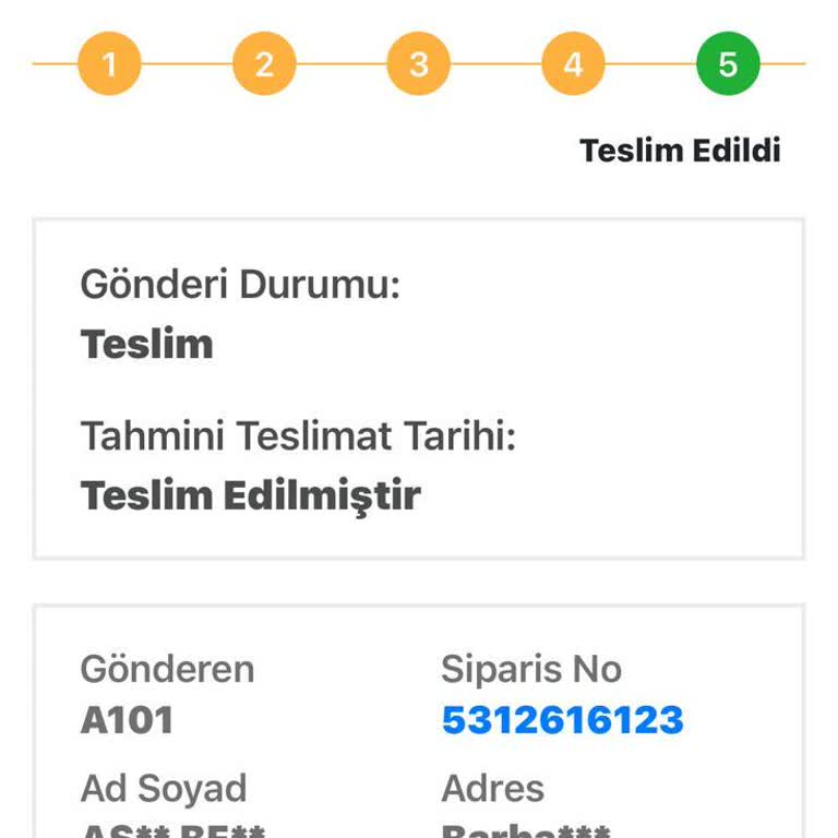 Bir Günde Kargo Teslim Etmediği Ürünü Getirmiş Gösteriyor