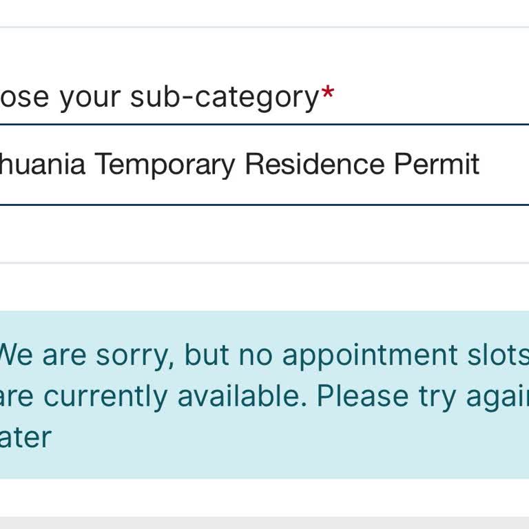 VFS Global Litvanya Geçici Oturum İzni Mağduriyete Sebep Veriyor