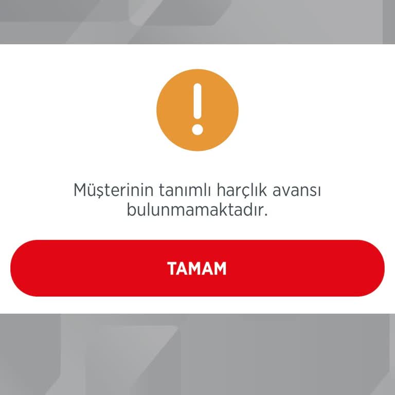 Ziraat Bankası Harçlık Avans Sıkıntısı