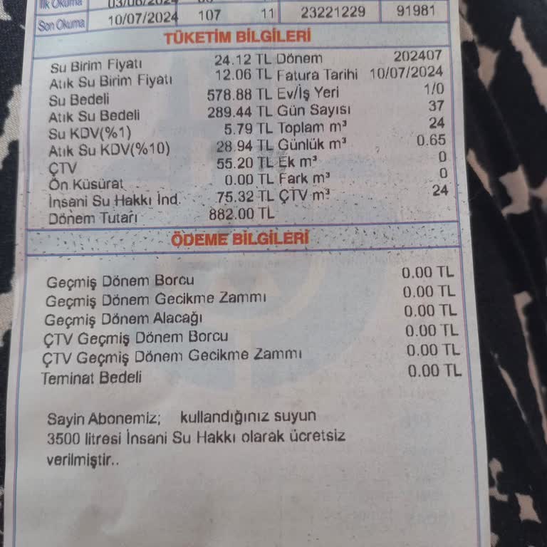 İSKİ Faturaları Hakkında
