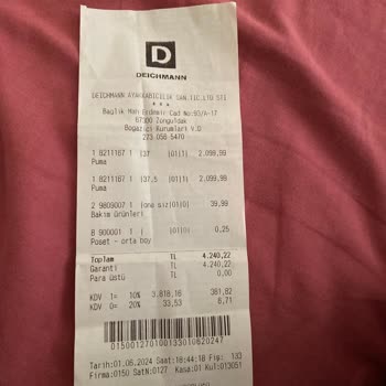 Deichmann Puma Ayakkabılarının Hızla Yıpranması Ve Yetersiz Müşteri Hizmeti