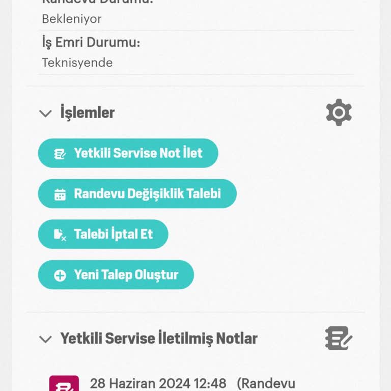 Arçelik Randevu Değişiklik Mesajı Hiçbir Anlamı Yok