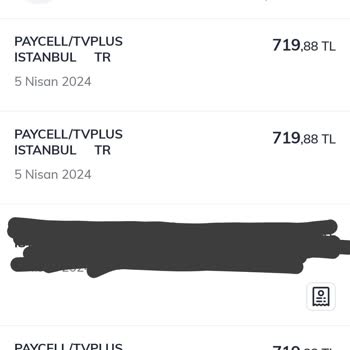 TV Plus Mükerrer Ödeme Ve Haksız Tahsilat