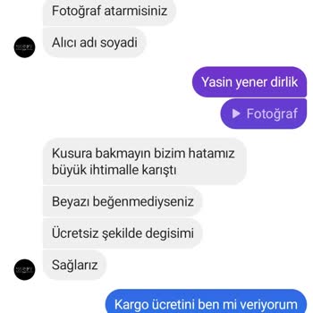 Samsey Giyim Yanlış Ürün Ve İade Sorunu