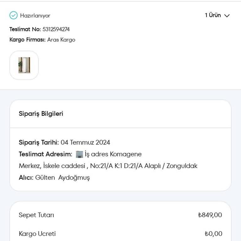 A101 Yavaş Kargolama Sorunu