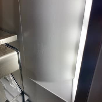 Siemens Buzdolabında Kurulum Sonrası Fark Edilen Çizikler