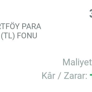 Kuveyt Türk KLÜ Fonumdan Yaklaşık 750-800 TL'lik Karımı Yansıtmadı