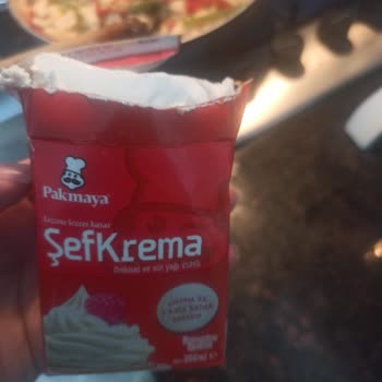 Pakmaya Krema Kaskatı Olmuş