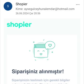 Bgsportive Mağazasından Shopier İle Alışveriş Yaptım Ürünüm Gelmedi