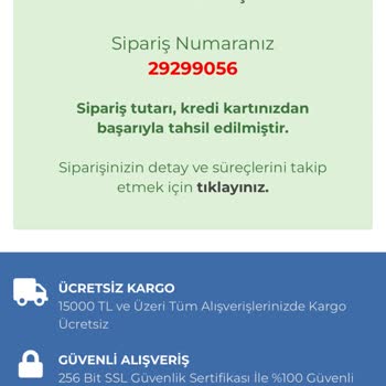 karakoy-online.com Elekronik Alet İçin Bir Parça Sipariş Ettim Halen Kargoya Verilmedi