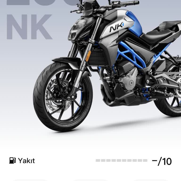 CFMOTO NK250 Ve T-Box Olmaması ( Ücretsiz Değil )