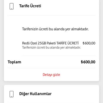 Vodafone Faturalı Hat İtirazı