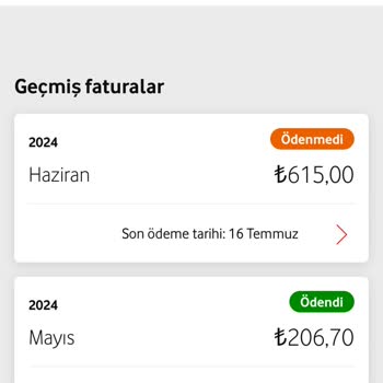 Vodafone Faturalı Hat İtirazı