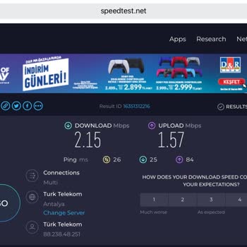 Türk Telekom Hız Sorunu Çözülemiyor