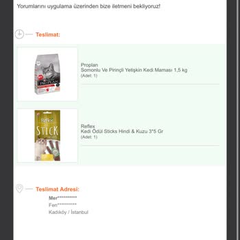 Trendyol Kedimin Sağlığını Tehlikeye Atan Mama Ve İade Sorunu