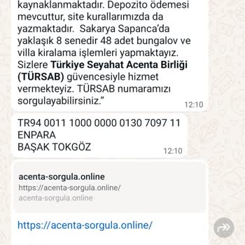 Savoy Travel Agency Sapanca Bungalov Aldatmacası