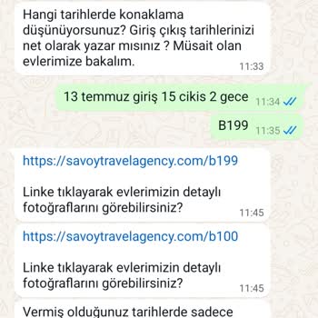 Savoy Travel Agency Sapanca Bungalov Aldatmacası